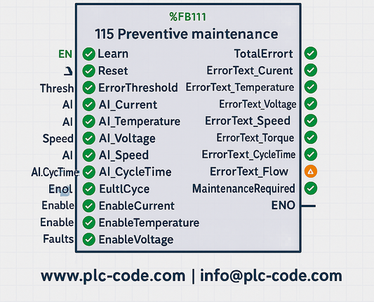 Preventive maintenance