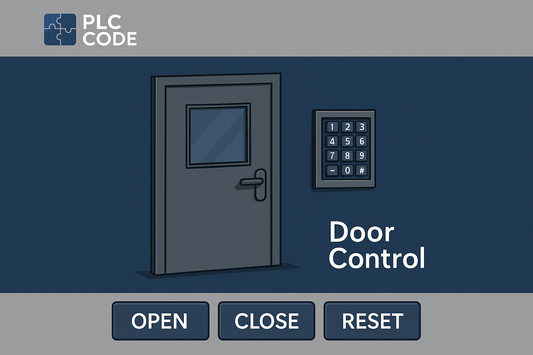 Türsteuerung mit Codeeingabe