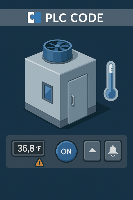 Control de cámaras frigoríficas con monitorización de temperatura