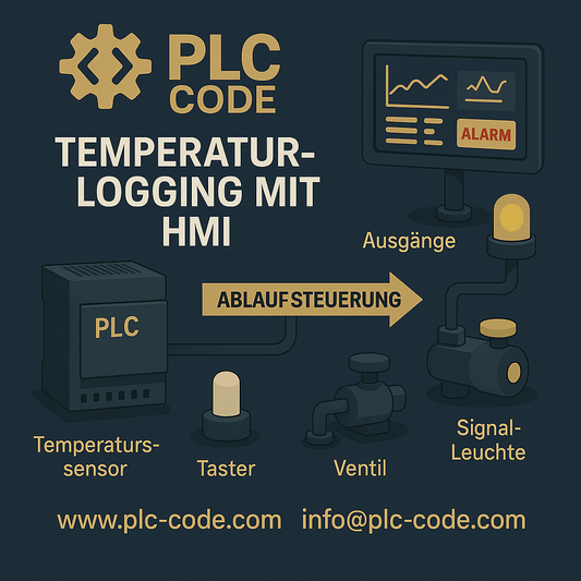 Temperature logging with HMI