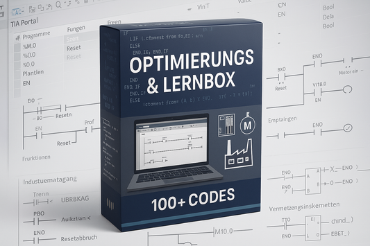 Eine Optimierungs & Lernbox  mit mit über 100 Codes für Tia Portal