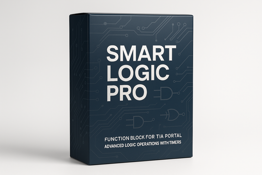 es soll wie eine software oder dvd aussehen also box ohne frendzeichen wie dvd oder marken wie siemens es ist ein FB Baustein für Tia Portal und der Heist Smart Logic Pro das heißt er hat UND und ODER Funktion in einem inkl Timmern am eingang und Ausgang also Optimierte Version 